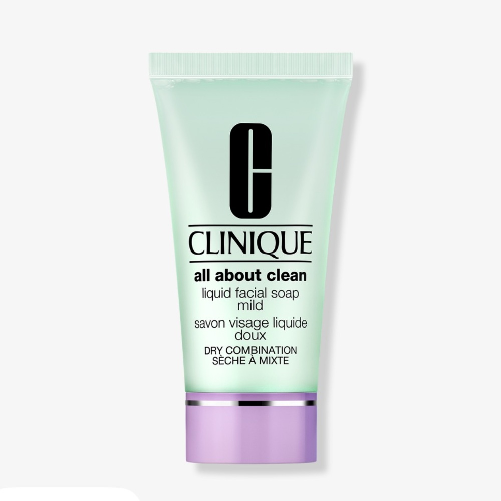 NWT Clinique All About Clean Liquid Facial Soap - Mild 1 oz/30ml